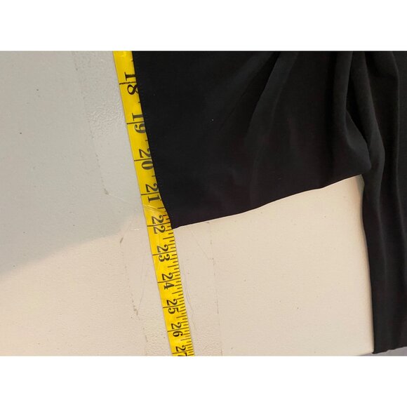 Alex Evenings Black Open Front Cardigan Bead Jewel Accent Sleeves Petite Large - Picture 9 of 10